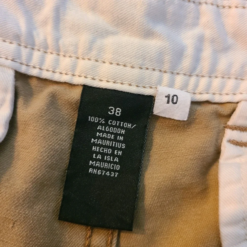 VTG Ralph Lauren Polo Jeans Men's 38x10 Authentic Military Trouser Cargo Shorts